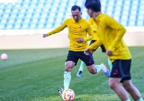 (SP)NEW ZEALAND-AUCKLAND-FOOTBALL-CHINESE MEN'S NATIONAL TEAM-TRAINING