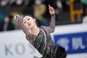 (SP)JAPAN-SAITAMA-FIGURE SKATING-WORLD CHAMPIONSHIPS-WOMEN-SHORT PROGRAM