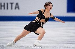(SP)JAPAN-SAITAMA-FIGURE SKATING-WORLD CHAMPIONSHIPS-WOMEN-SHORT PROGRAM