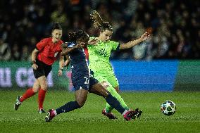 (SP)FRANCE-PARIS-FOOTBALL-WOMEN'S UEFA CHAMPIONS LEAGUE-QUARTERFINALS-PSG VS WOLFSBURG