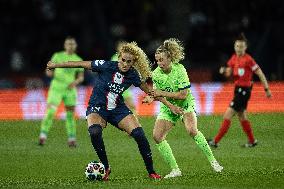 (SP)FRANCE-PARIS-FOOTBALL-WOMEN'S UEFA CHAMPIONS LEAGUE-QUARTERFINALS-PSG VS WOLFSBURG