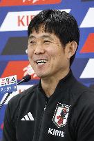 Football: Japan squad ahead of 1st games after Qatar