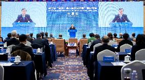 CHINA-BEIJING-LI SHULEI-INT'L FORUM ON DEMOCRACY (CN)