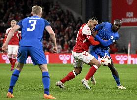 FOOTBALL - EURO 2024 - GROUP H - QUALIFIERS - DENMARK vs FINLAND