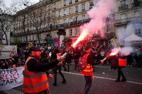 FRANCE-PARIS-PENSION REFORM BILL-PROTEST