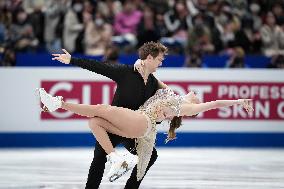 (SP)JAPAN-SAITAMA-FIGURE SKATING-WORLD CHAMPIONSHIPS-ICE DANCE-RHYTHM DANCE