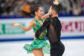 (SP)JAPAN-SAITAMA-FIGURE SKATING-WORLD CHAMPIONSHIPS-ICE DANCE-RHYTHM DANCE