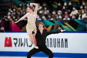 (SP)JAPAN-SAITAMA-FIGURE SKATING-WORLD CHAMPIONSHIPS-ICE DANCE-RHYTHM DANCE