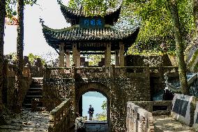 CHINA-CHONGQING-DIAOYU CITY-ARCHAEOLOGY-TOURISM (CN)