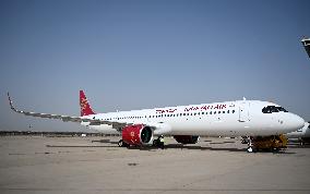 CHINA-TIANJIN-AIRBUS-A321NEO AIRCRAFT-DELIVERY (CN)