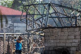 PHILIPPINES-PARANAQUE CITY-FIRE-AFTERMATH