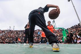 (SP)CHINA-GUIZHOU-TAIJIANG-BASKETBALL-LIFESTYLE (CN)