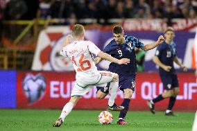 (SP)CROATIA-SPLIT-FOOTBALL-UEFA EURO 2024 QUALIFIERS-CRO VS WAL