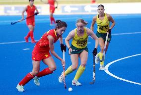 (SP)AUSTRALIA-PERTH-HOCKEY-WOMEN-CHN VS AUS
