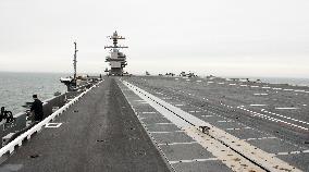 U.S. aircraft carrier Gerald R. Ford
