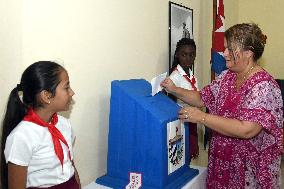 CUBA-HAVANA-NATIONAL ASSEMBLY ELECTION-VOTING