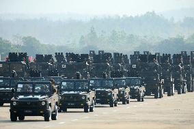 MYANMAR-NAY PYI TAW-ARMED FORCES DAY