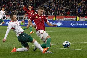 (SP)HUNGARY-BUDAPEST-FOOTBALL-UEFA EURO 2024 QUALIFIERS-HUNGARY VS BULGARIA