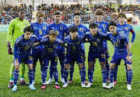 Football: Japan vs. Germany U-22 friendly