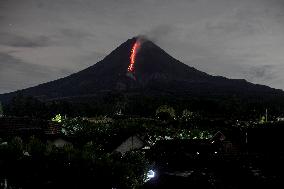 INDONESIA-MAGELANG-MOUNT MERAPI-ERUPTION