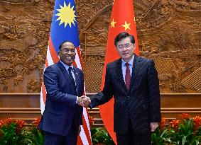 CHINA-BEIJING-QIN GANG-MALAYSIA-FM-TALKS (CN)