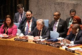 UN-SECURITY COUNCIL-AFRICA-COUNTERING TERRORISM-HIGH-LEVEL DEBATE