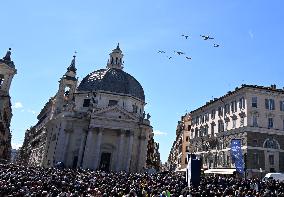 ITALY-ROME-AIR FORCE-CENTENARY-CLEBRATIONS
