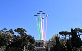 ITALY-ROME-AIR FORCE-CENTENARY-CLEBRATIONS