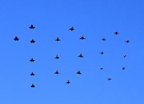 ITALY-ROME-AIR FORCE-CENTENARY-CLEBRATIONS