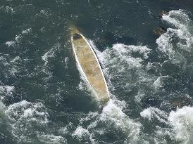 Kyoto tour boat with 30 aboard capsized