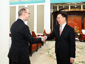 CHINA-BEIJING-HAN ZHENG-ALLIANZ-MEETING (CN)