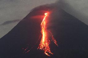 INDONESIA-MAGELANG-MOUNT MERAPI-ERUPTION