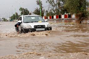 YEMEN-SANAA-FLOOD
