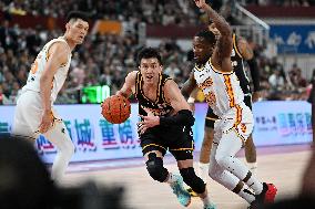 (SP)CHINA-TAIYUAN-BASKETBALL-CBA LEAGUE-SHANXI VS LIAONING (CN)