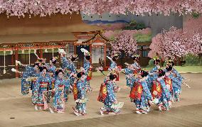 Traditional dance performance in Kyoto