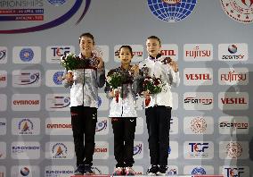 (SP)TÜRKIYE-ANTALYA-ARTISTIC GYMNASTICS JUNIOR-WOMEN'S ALL-AROUND