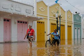 BRAZIL-RIO BRANCO-PEOPLE IN FLOODS