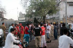 PAKISTAN-KARACHI-STAMPEDE-AFTERMATH