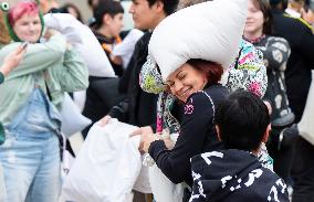 CANADA-TORONTO-PILLOW FIGHT DAY