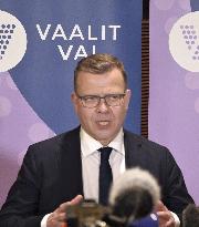 Finland's National Coalition Party leader Petteri Orpo