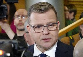 Finland's National Coalition Party leader Petteri Orpo