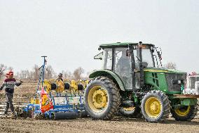 CHINA-XINJIANG-COTTON-SPRING SOWING (CN)