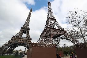 FRANCE-PARIS-EIFFEL TOWER-REPLICA
