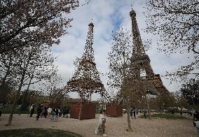 FRANCE-PARIS-EIFFEL TOWER-REPLICA