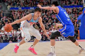 (SP)CHINA-URUMQI-BASKETBALL-CBA LEAGUE-XINJIANG VS TIANJIN (CN)