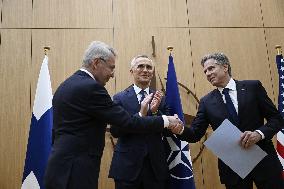 Finland becomes a Member of NATO