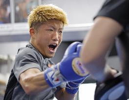 Japanese boxer Ginjiro Shigeoka