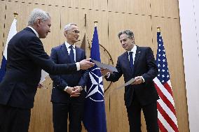 Finland becomes a Member of NATO