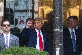 U.S.-NEW YORK-TRUMP-CRIMINAL CHARGES-ARRAIGNMENT DAY