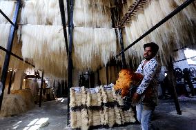 INDIA-BHOPAL-PRODUCTION OF VERMICELLI